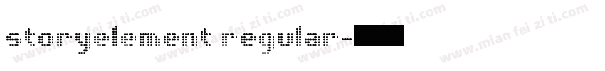 storyelement regular字体转换